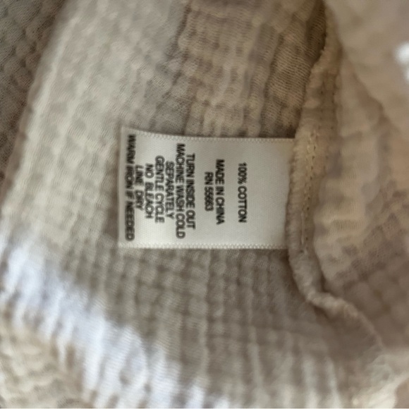 Cynthia Rowley White Cotton Boho Top - Picture 6 of 9